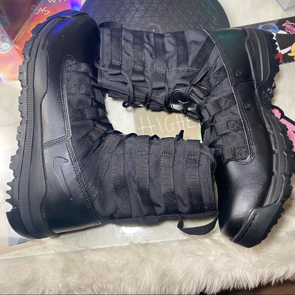 🆕 Nike SFB Gen 2 8" Tactical Boot 'Triple Black' - Picture 7 of 11